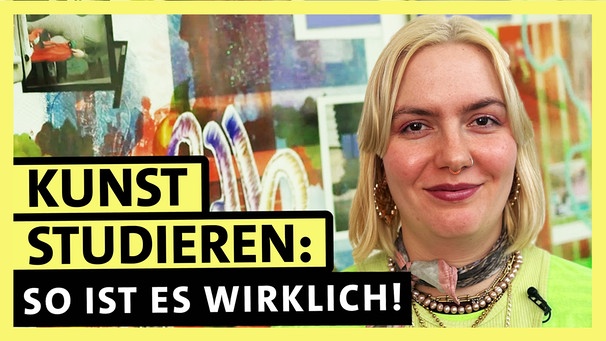 Leo Rhain studiert Bildende Künste an der Universität der Künste, der UdK, in Berlin. | Bild: BR/Fatemeh Khodadadian Leo Rhain studiert Bildende Künste an der Universität der Künste, der UdK, in Berlin. | Bild: BR/Fatemeh Khodadadian