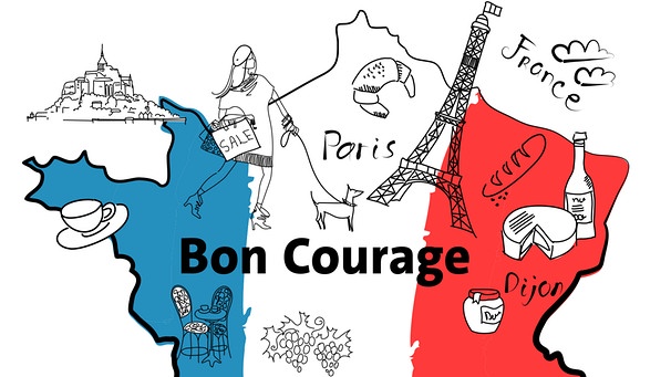 Sendereihenbild Bon Courage | Bild: colourbox.com; Montage: BR Sendereihenbild Bon Courage | Bild: colourbox.com; Montage: BR