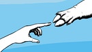 Illustration zur Podcast-Reihe "Das Tier und Wir", SWR2 Wissen: Spezial | Bild: SWR / Britta Wagner
