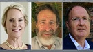 Der Nobelpreis für Chemie 2018 geht an Frances Arnold (links), George Smith (Mitte), Sir Gregory Winter (rechts) | Bild: picture-alliance/dpa, University of Missouri, Aga Machai (CC 4.0) / Collage: BR